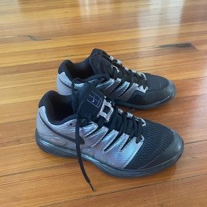 Nike Air Zoom Vapor X HC Tennis shoes Mens Sz 6.5 (Womens 8) Shoes Black Purple.